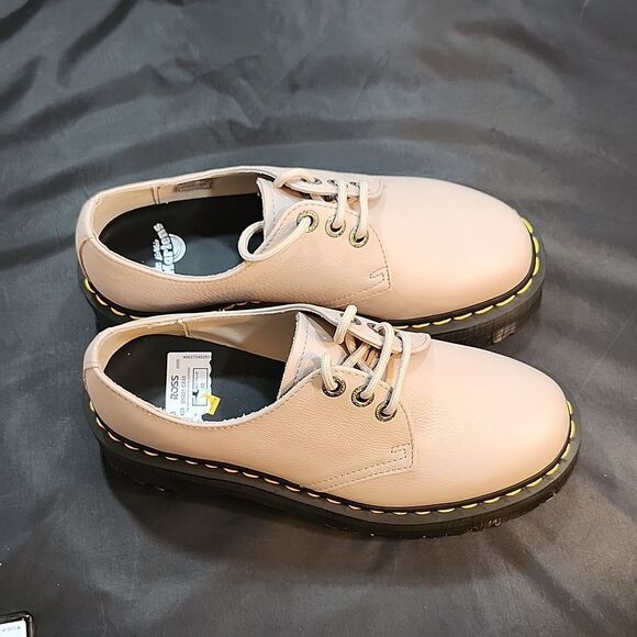 BRAND NEW DR.MARTENS 1461 QUAD II VINTAGE TAUPE (VINTAGE-TAUPE) - Picture 12 of 16